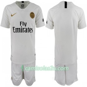 Camisolas de Futebol Paris Saint Germain Criança Equipamento Alternativa 2018/19 Manga Curta